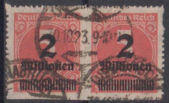 312 - Deutsches Reich Infla Nr. 312 B 