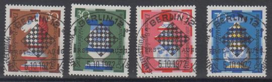 435 - Berlin Wohlfahrt 72 Nr. 435 - 438 
