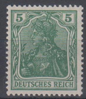 85 - Deutsches Reich Germania Nr. 85 IIa 