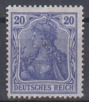87 - Deutsches Reich Germania Nr. 87 IId 