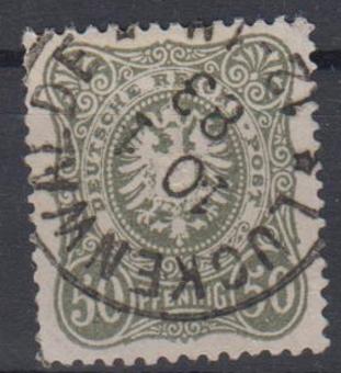 44 - Deutsches Reich Nr. 44 a 