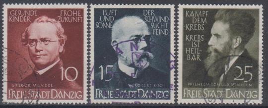 306 - Danzig Nr. 306 - 308 