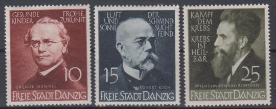 306 - Danzig Nr. 306 - 308 