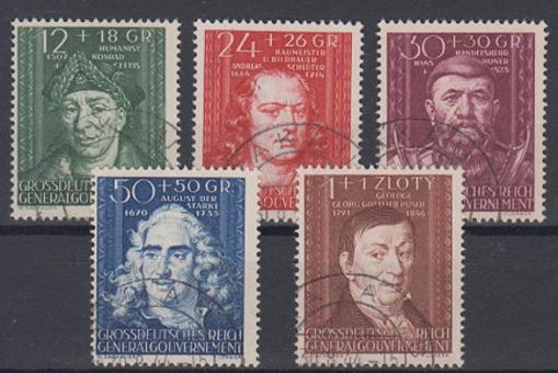 120 - Generalgouvernement Nr. 120 - 124 