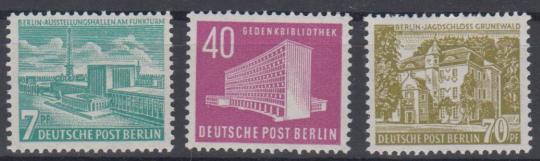 121 - Berlin Nr. 121 - 123 