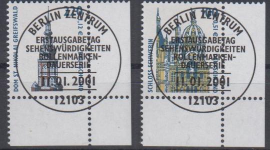 2156 - Bund Sehenswürdigkeiten Nr. 2156 + 2157 