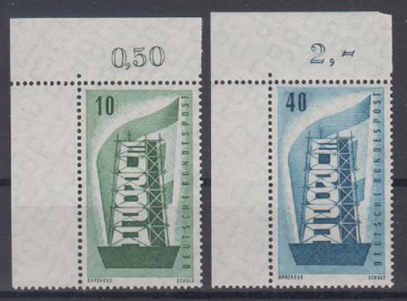241 - Bund Europa Nr. 241 + 242 EOL 