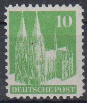 080 - Bizone Bauten Nr. 80 wg Type 1 W 