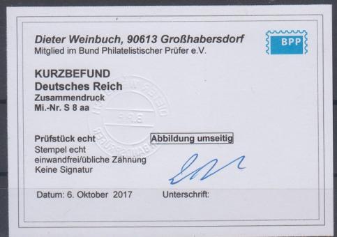 099 - Deutsches Reich Infla S 8 aa 