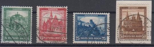 459 - Deutsches Reich Nothilfe Nr. 459 - 462 