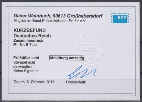 099 - Deutsches Reich Infla S 7 aa 