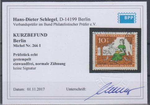 266 - Berlin Nr. 266 I 