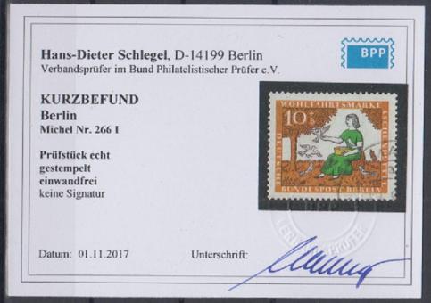 266 - Berlin Nr. 266 I 