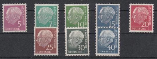 179 - Heuß lumogen Nr. 179y - 260y 
