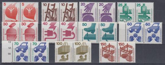 0699 - Bund Unfallverhütung Nr. 699 A - 703 A + 773 