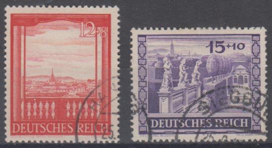 804 - Deutsches Reich Nr. 804 + 805 