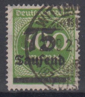 286 - Deutsches Reich Infla Nr. 286 