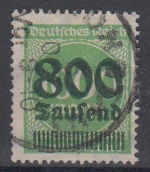 308 - Deutsches Reich Infla Nr. 308 A a 