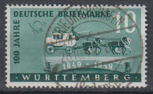 49 - Französische Zone Württemberg Nr. 49 