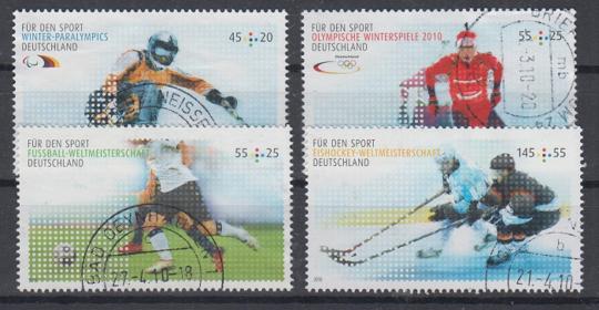 2781 - Bund Sporthilfe 2010 Nr. 2781, 2782 + Nr. 2788, 2789 