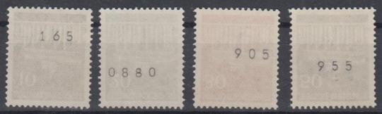 506 - Bund Nr. 506 R - 509 R 