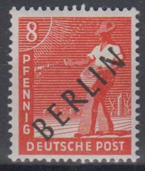 003 - Berlin Schwarzaufdruck Nr. 3 