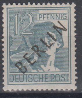005 - Berlin Schwarzaufdruck Nr. 5 