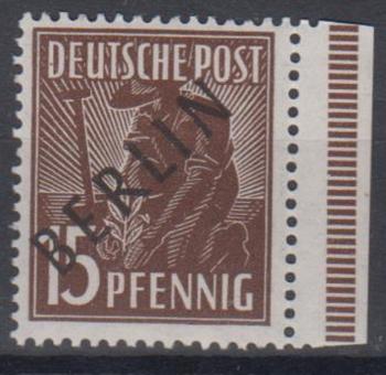 006 - Berlin Schwarzaufdruck Nr. 6 