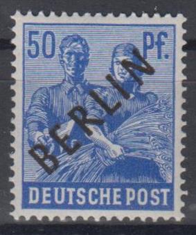 013 - Berlin Schwarzaufdruck Nr. 13 