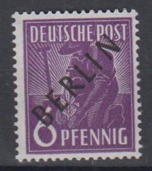 002 - Berlin Schwarzaufdruck Nr. 2 