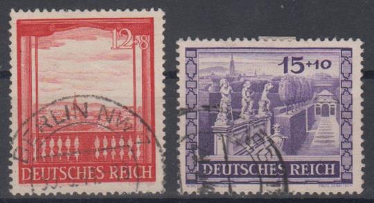 804 - Deutsches Reich Nr. 804 + 805 