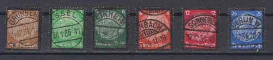 548 - Deutsches Reich Nr. 548 Hindenburg Trauer Nr. 548 - 553 