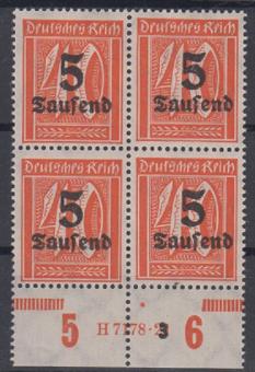 277 - Deutsches Reich Infla Nr. 277 HAN 