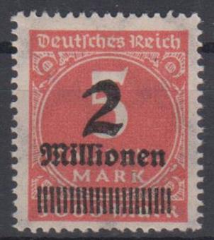 312 - Deutsches Reich Infla Nr. 312 VII 