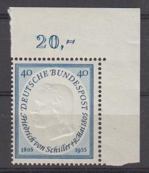 210 - Bund Schiller Nr. 210 EOR 