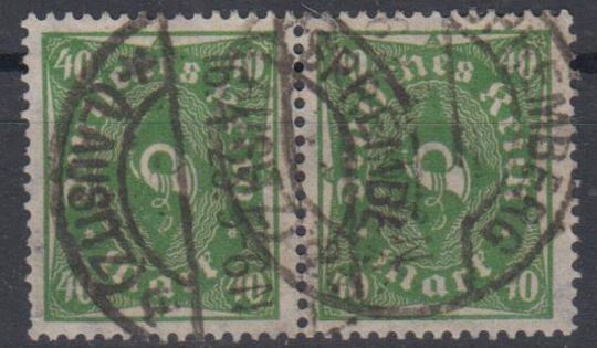 232 - Deutsches Reich Infla Nr. 232 W 