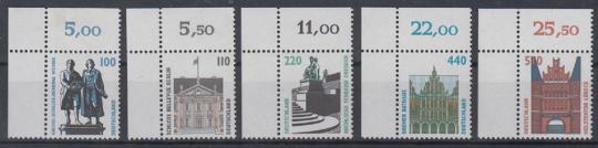 1934 - Bund Sehenswürdigkeiten Nr. 1934 A - 1938 A 