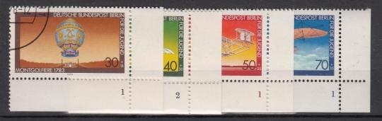 563 - Berlin Nr. 563 - 566 FN 