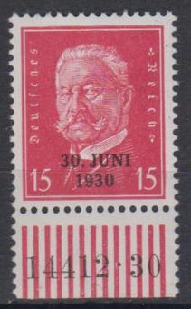 445 - Deutsches Reich Nr. 445 Teil-HAN 