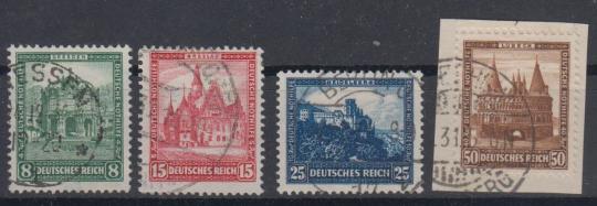 459 - Deutsches Reich Nothilfe Nr. 459 - 462 