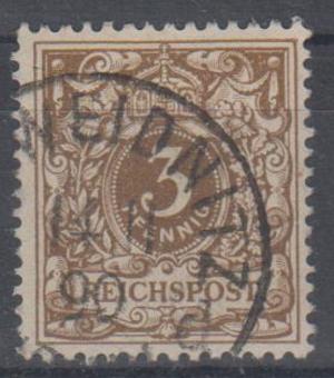 45 - Deutsches Reich Krone/Adler Nr. 45 a 