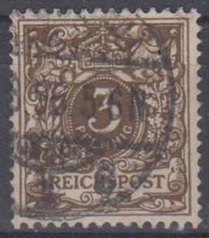 45 - Deutsches Reich Krone/Adler Nr. 45 I b 