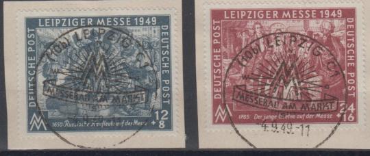 240 - SBZ Leipziger Messe Nr. 240 + 241 