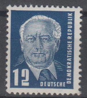 323 - DDR Pieck Nr. 323 va WZ 2XII 