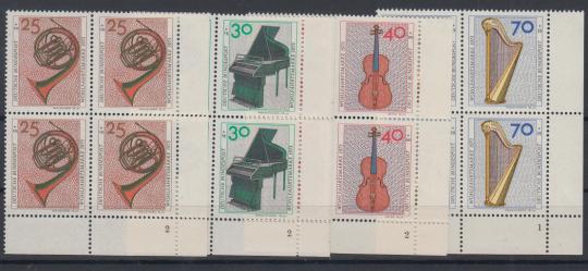 0782 - Bund Nr. 782 - 785 FN 