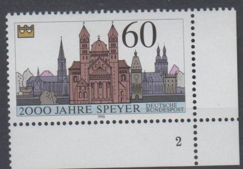 1444 - Bund Nr. 1444 FN 2 