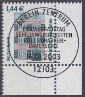 2306 - Bund Sehenswürdigkeiten Nr. 2306 + 2307 EUR 