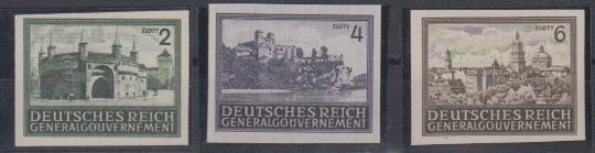 113 - Generalgouvernement Nr. 113 - 115 U 