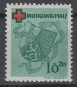 42 - Französische Zone Rherinland-Pfalz Nr. 42 A 