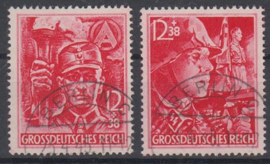 909 - Deutsches Reich Nr. 909 + 910 